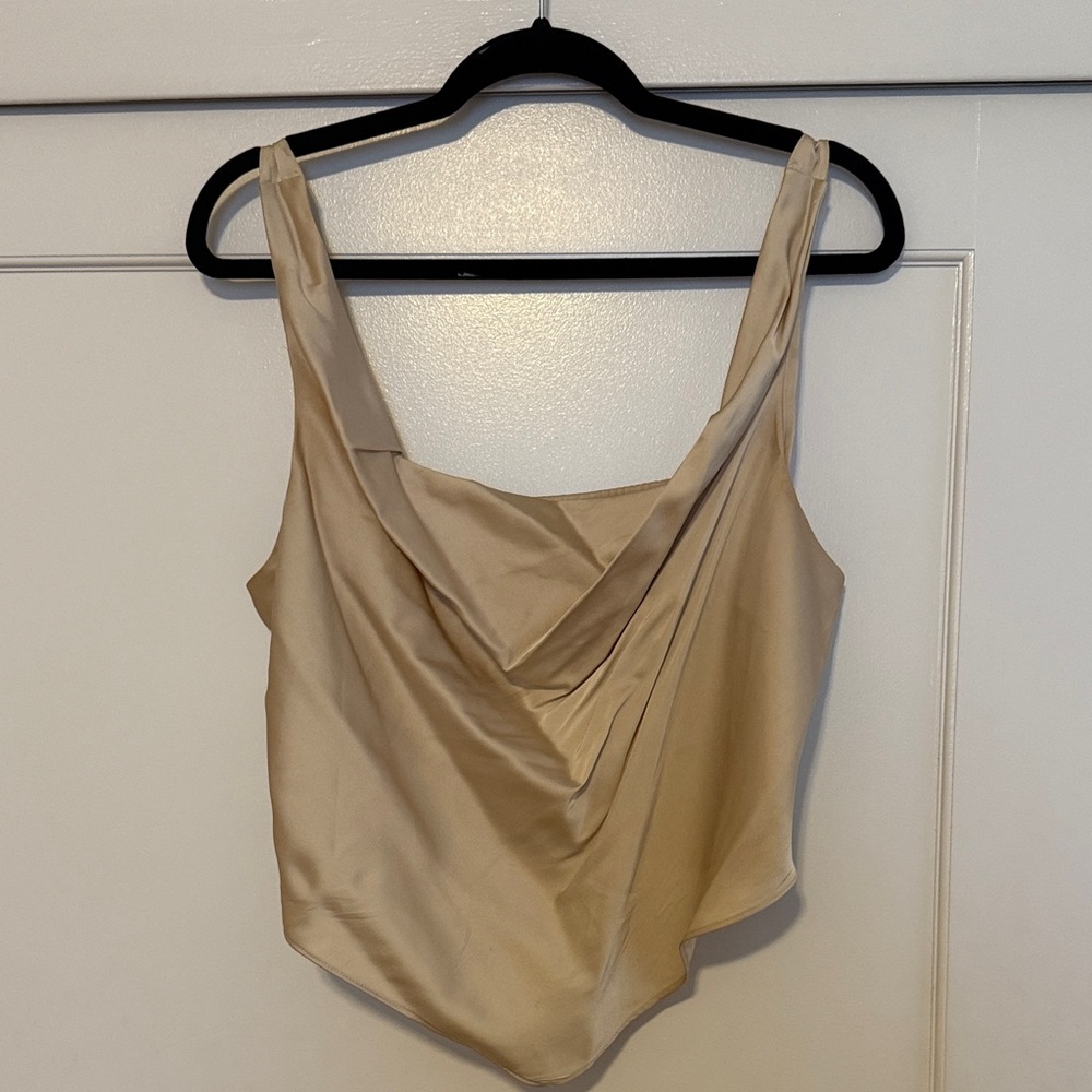 Abercrombie & Fitch Silky Cream Camisole Top
